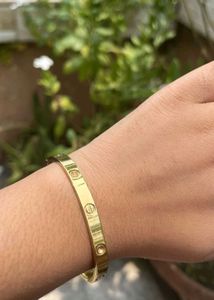 Gold Bangle Bracelet