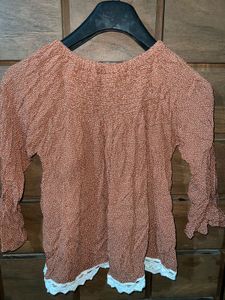 Brown colour top