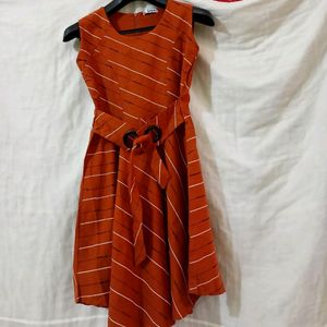 Korean Brown Dress