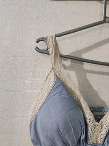 Cute Lace Trim Tank Top