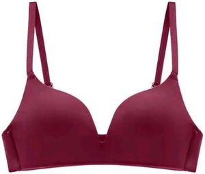Burgundy Comfort Bra