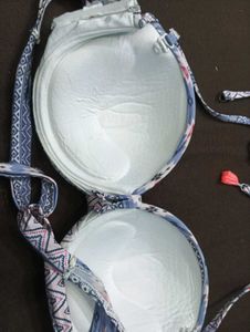 Patterned Bikini Top 🖤