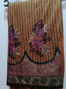 All Over Sequence Work Saree