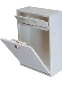 High Security Steel Locking Wall Mounted Mailbox