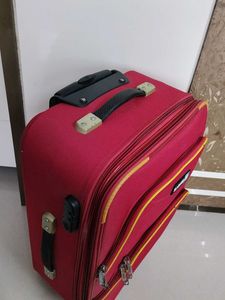 Red Suitcase &amp; Travel Bag