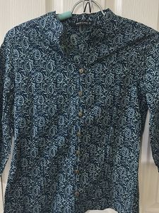 Paisley Print Top