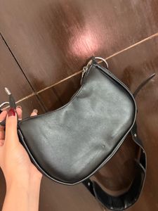 Adjustable  Black Shoulder Strap  Bag