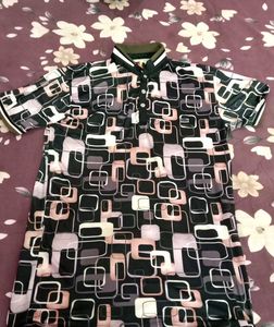 Abstract Print Shirt