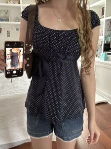 Hollister Polka Dot babydoll top✨