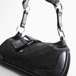 Mango Textured Structured Shoulder Bag