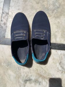 Casual Blue Shoes