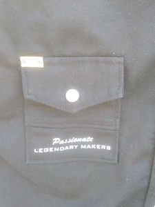 Stylish Black Denim Shirt