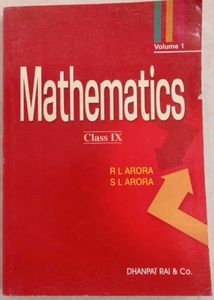Mathematics Textbook - Class IX