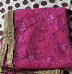 Grey Long Sleeves Anarkali Dress