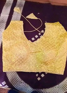Gold Sequin Blouse