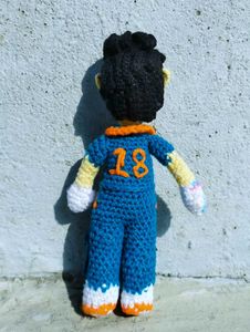 Handmade Crochet Virat Kohli Doll