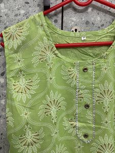 Brand New Green Short Kurti For Women