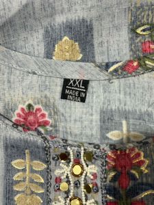 Floral Print Kurta