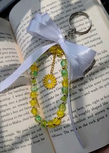 Sunflower Charm Keychain