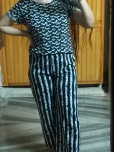 Black N White Co Ord Set