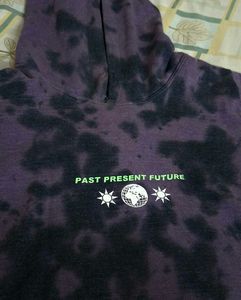 Tie-Dye Cropped Hoodie