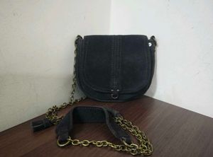 Authentic American Eagle Suede Sling Bag