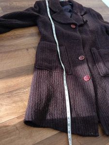 Vintage Brown Wool Coat