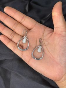 Elegant Silver Drop Earrings