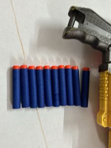Nerf Gun With 10 Bullets