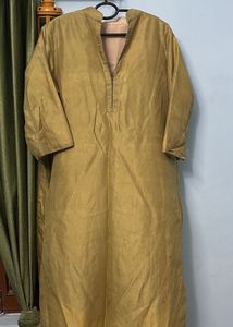 Vintage Gold Tunic Top