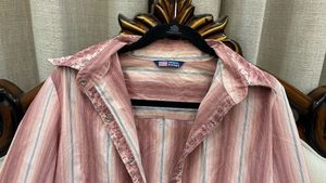 Striped Button-Down Shirt