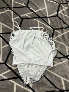 Paisley Print Tank Top