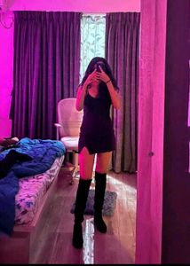 Mini Slit Dress