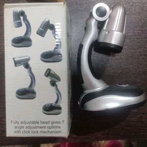 7 angle adjustment mini desk lamp