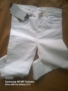 White Denim Jeans