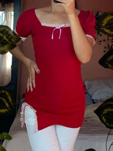 Cute Red Pinterest Dress🎀