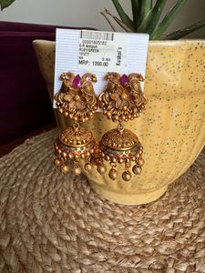 Temple Jhumkas