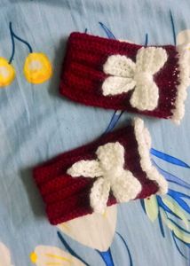 Cute Handmade Fingerless Gloves