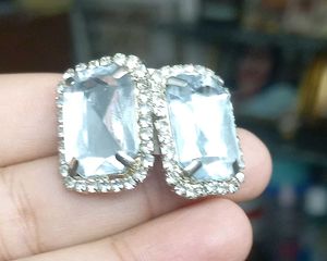 Rhinestone Statement Earrings