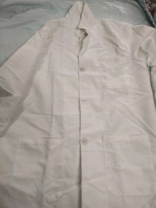 White Blazer Lab Coat