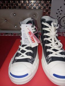 mistery Black High-Top Unisex Sneakers