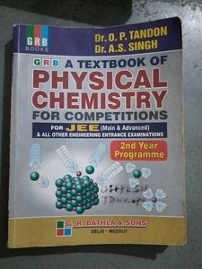 Textbook Of Physical Chemistry For Compititions