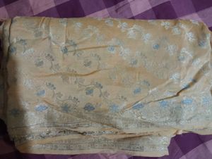 Yellow Banaras Saree