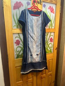W Original Blue Kurta