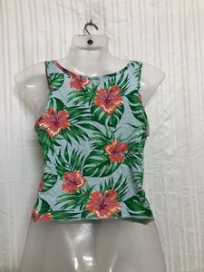 Tally Weijl Blue Printed Top