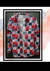 Checked Print Shirt