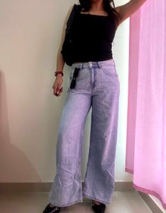 h&amp;m straight fit jeans