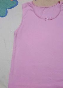 Cute Pink crop tank Top