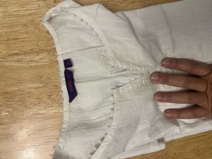 Srishti White Top - Size Large