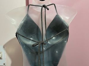 Sparkling Chainmail Halter Top